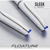 image:imagePentel Floatune Rollerball Pen 10mm Bold Point BlackBlue Ink Pack of 8 BY110PF8AC