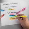 image:imagePentel HandyLine S Retractable Highlighter Chisel Tip Yellow Ink 4Pack SXS15BP4G