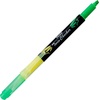 image:imagePentel Twin Checker Dualtip Highlighter Chisel Tip YellowBlue Ink Pack of 12 SLW8GSYellowGreen