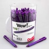 image:imagePentel WOW Ballpoint Pen 10mm Medium Line Blue Ink Pack of 60 Canister BK440PC60CPurple