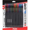 image:imagePentel EnerGel Kuro Liquid Gel Pen 07mm Medium line Assorted Ink 12 Pack BL437R1BP12M