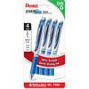 image:imagePentel EnerGel RTX Liquid Gel Pens Medium 07mm Blue Ink 4pk BL77PF4C