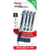 image:imagePentel EnerGel RTX Liquid Gel Pens Medium 07mm Navy Blue Ink 4pk BL77PF4CA