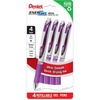 image:imagePentel EnerGel RTX Liquid Gel Pens Medium 07mm Violet 4pk BL77PF4V