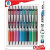 image:imagePentel EnerGel RTX Retractable Liquid Gel Pen 07mm Medium Line Metal Tip Assorted Ink 10Pk BL77BP10M10 Count Pack of 1