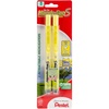 image:imagePentel HandyLine S Retractable Highlighter Chisel Tip Yellow Ink 2 Pack SXS15BP2G