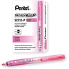 image:imagePentel HandyLine S Retractable and Refillable Chisel Tip Highlighter Pink Ink Box of 12 SXS15P