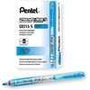 image:imagePentel HandyLine S Retractable and Refillable Chisel Tip Highlighter Sky Blue Ink Box of 12 SXS15S