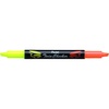 image:imagePentel Twin Checker Dualtip Highlighter Chisel Tip YellowBlue Ink Pack of 12 SLW8GSYellowOrange