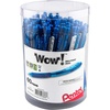 image:imagePentel WOW Ballpoint Pen 10mm Medium Line Blue Ink Pack of 60 Canister BK440PC60CBlue