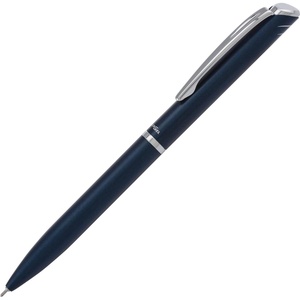 image:imagePentel EnerGel Style Gel Pen 07mm Medium Line White barrel  BL2007WABXDark Blue