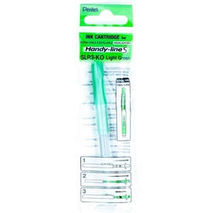 image:imagePentel Refill For HandyLine S Highlighter Sky Blue Ink Box of 12 SLR3SLight Green