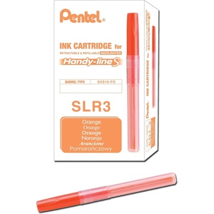 image:imagePentel Refill For HandyLine S Highlighter Sky Blue Ink Box of 12 SLR3SOrange