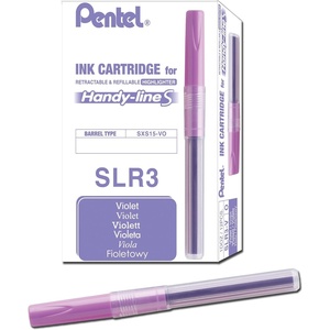 image:imagePentel Refill For HandyLine S Highlighter Violet Ink Box of 12 SLR3V