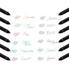 image:imagePentel EnerGel Kuro Liquid Gel Pen 07mm Medium line Assorted Ink Pack of 8 BL437R1BP8MPen
