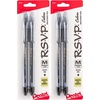 image:imagePentel RSVP Ballpoint Pen 10mm Medium Line Assorted Ink Pack of 8 BK91CRBP8MBlack
