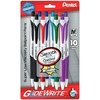 image:imagePentel GlideWrite Ballpoint Pen assorted 10 mm pack of 10