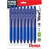 image:imagePentel Wow Retractable Ballpoint Pen 14mm Bold Line Blue Ink Pack of 8 BK444BP8CBlue