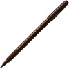 image:imagePentel Arts Color Pen Grayish Green Box of 12 S360132Dark Brown