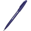 image:imagePentel Arts Sign Pen Touch Fude Brush Tip Blue Ink Box of 12 SES15CCBlue