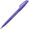 image:imagePentel Arts Sign Pen Touch Fude Brush Tip Blue Ink Box of 12 SES15CCBlue Violet