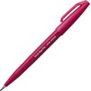 image:imagePentel Arts Sign Pen Touch Fude Brush Tip Blue Ink Box of 12 SES15CCBurgundy