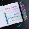 image:imagePentel Arts Sign Pen Touch Fude Brush Tip Blue Ink Box of 12 SES15CCPale Blue