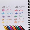 image:imagePentel Arts Sign Pen Touch Fude Brush Tip Blue Ink Box of 12 SES15CCRed