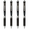 image:imagePentel EnerGel RTX Liquid Gel Pens Medium 07mm Black Ink 4pk BL77PF4A