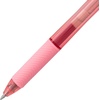image:imagePentel EnergelX Pastel Barrels Retractable Medium Line Assorted Ink Colors Pack of 6 BL107FBP6M