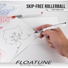image:imagePentel Floatune Rollerball Pen 10mm Bold Point Black Ink Pack of 8 BY110PF8A