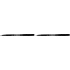 image:imagePentel Fude Touch Sign Pen Brown Felt Pen Like Brush Stroke SES15CEBlack