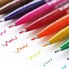 image:imagePentel Fude Touch Sign Pen Brown Felt Pen Like Brush Stroke SES15CEYellow