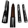 image:imagePentel Refillable Pocket Brush Pen  with 2 Sepia Ink Cartridges  Black Barrel