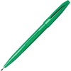 image:imagePentel Sign Pen FiberTipped Pen Red Ink Box of 12 S520BGreen