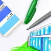 image:imagePentel Sign Pen FiberTipped Pen Red Ink Box of 12 S520BViolet