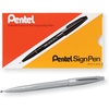 image:imagePentel Sign Pen FiberTipped Pen Red Ink Box of 12 S520BGray