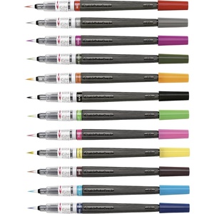 image:imagePentel Art Brush Color Brush Pens 18 Color Set Japan Import KomainuDou Original Package