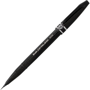 image:imagePentel Arts Sign Pen Micro Brush Assorted Ink ABCDEG 6pk SESF30BP6M