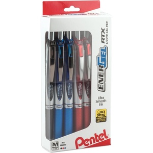 image:imagePentel EnerGel RTX Retractable Liquid Gel Pen Canister Black Ink BL77PC36A Pack of 1 36 Count TotalAssorted