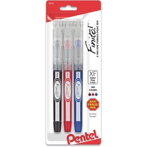 image:imagePentel Finito Porous Point Pen xTra Fine Point Tip Assorted Ink ABC 3PKMulticolor