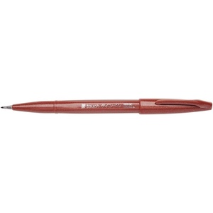 image:imagePentel Fude Touch Sign Pen Brown Felt Pen Like Brush Stroke SES15CEBrown