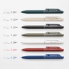 image:imagePentel AMZBXA105ST2 Oil Based Ballpoint Pen Calme Calm 05mm White Beige Turquoise 3 PensWhite Shaft