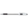 image:imagePentel BK91B RSVP Stick Ballpoint Pen 1mm Transparent Barrel Red Ink Pack of 12Black