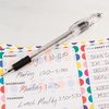image:imagePentel BK91B RSVP Stick Ballpoint Pen 1mm Transparent Barrel Red Ink Pack of 12Blue