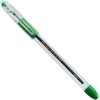 image:imagePentel BK91B RSVP Stick Ballpoint Pen 1mm Transparent Barrel Red Ink Pack of 12Green