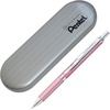image:imagePentel BL407PGA EnerGel Sterling Liquid Gel Rollerball Pen Rose Gold Casing Stroke Width 035 mm Ball Diameter 07 mm Black InkPink