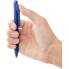 image:imagePentel BXA107CC Calme ballpoint pen clearly dampened click noise grip zone in leather look refillable ball 07 mm  line width 035 mm ink colour blue pack of 1red