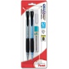 image:imagePentel Champ Mechanical Pencil with Lead and 2 Erasers 07mm Assorted Barrels Barrel Color May Vary 2 Pack AL17LEBP2