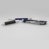 image:imagePentel EnerGel PRO Permanent Gel Pen 07mm Medium Line Archival and WaterProof Black Ink Pack of 2 BLP77BP2ABlue
